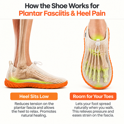 Sizura™ ComfortStep Walking Barefoot Shoes