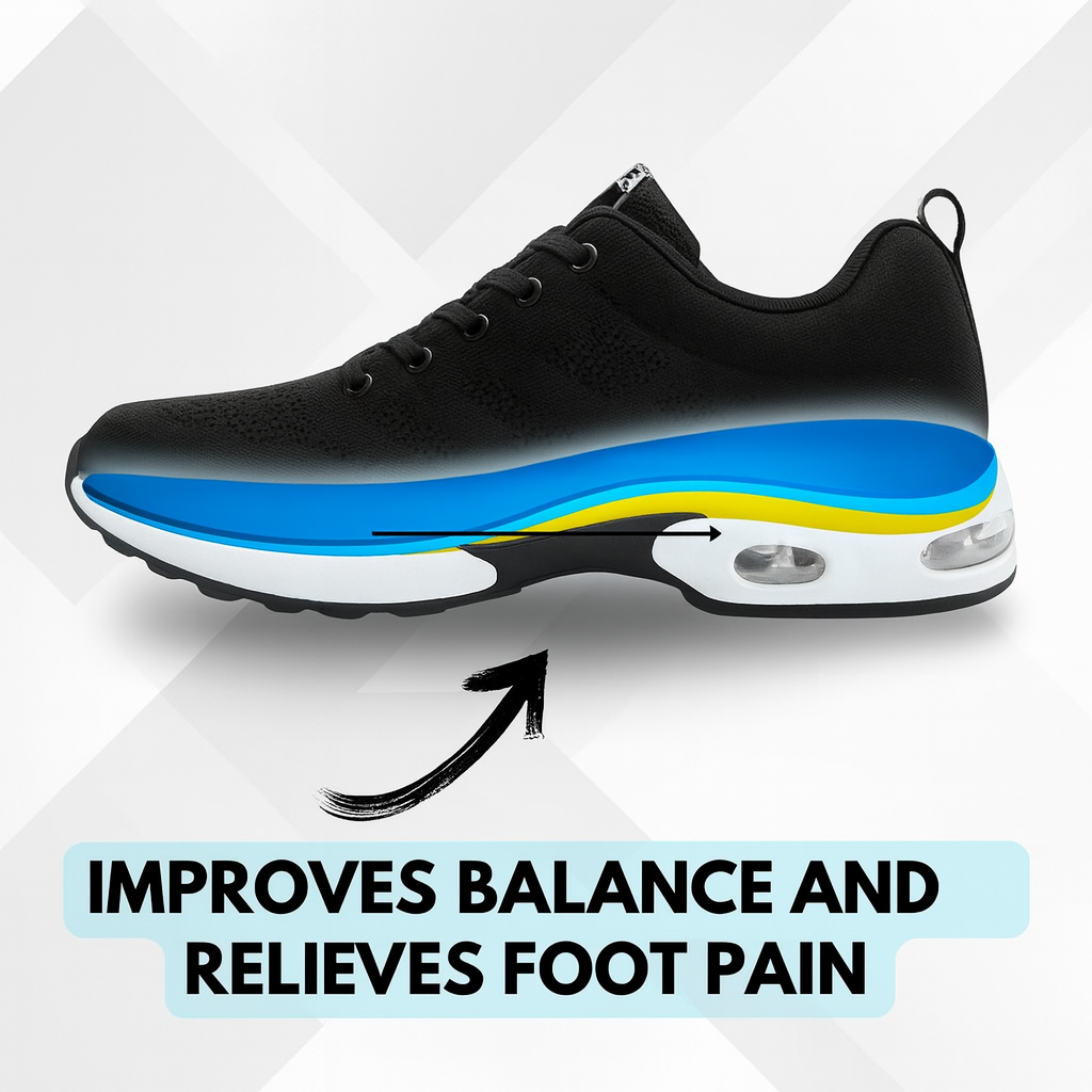 Sizura™ 12-Hour Shift Shoes for All-Day Foot, Knee & Back Pain Relief