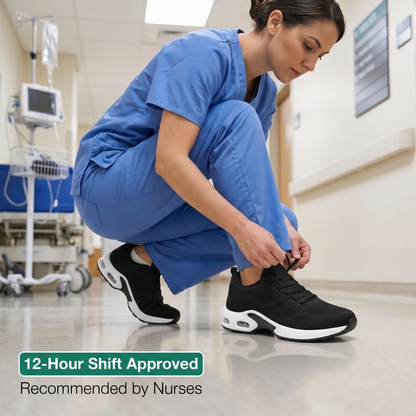 Sizura™ 12-Hour Shift Shoes for All-Day Foot, Knee & Back Pain Relief