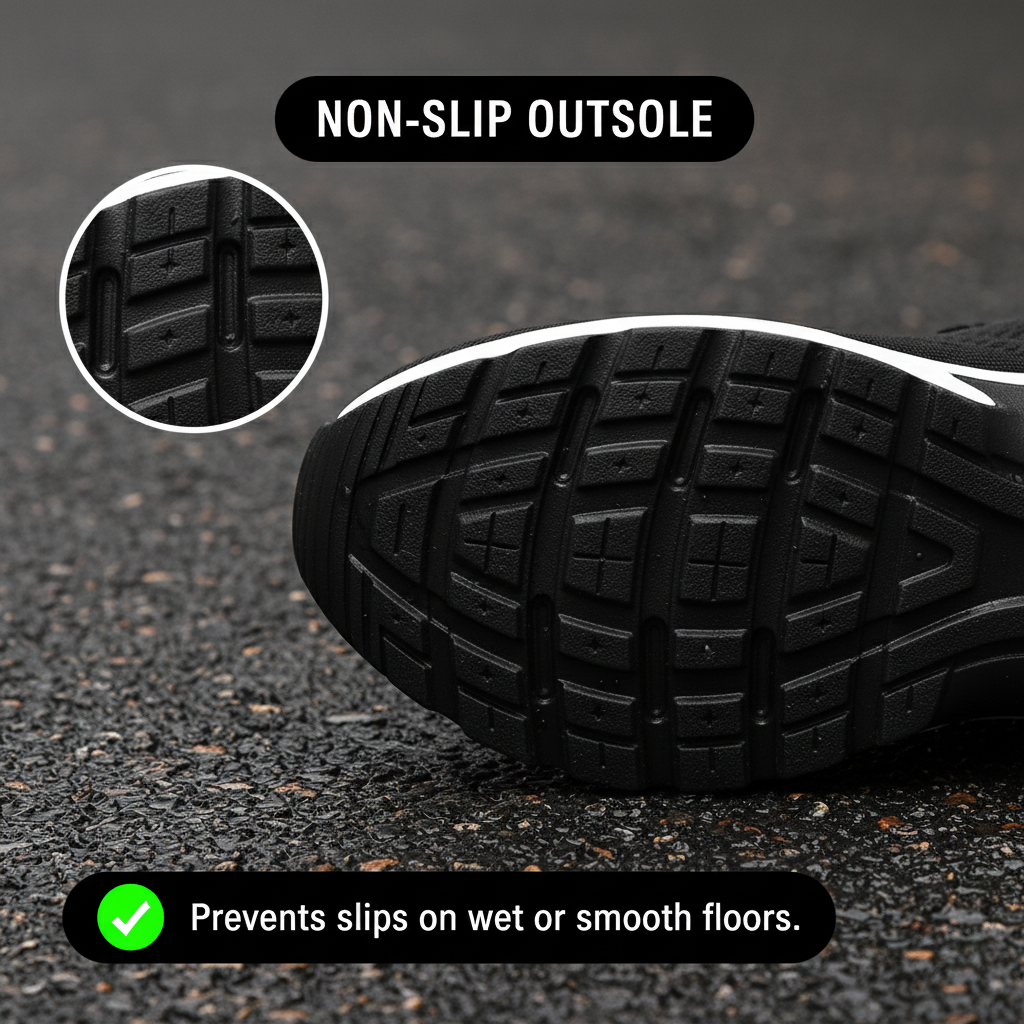 Sizura™ 12-Hour Shift Shoes for All-Day Foot, Knee & Back Pain Relief