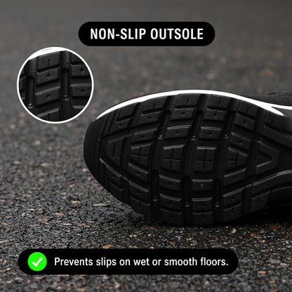 Sizura™ 12-Hour Shift Shoes for All-Day Foot, Knee & Back Pain Relief