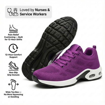 Sizura™ 12-Hour Shift Shoes for All-Day Foot, Knee & Back Pain Relief