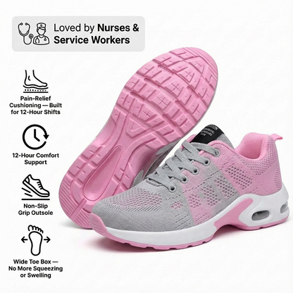 Sizura™ 12-Hour Shift Shoes for All-Day Foot, Knee & Back Pain Relief
