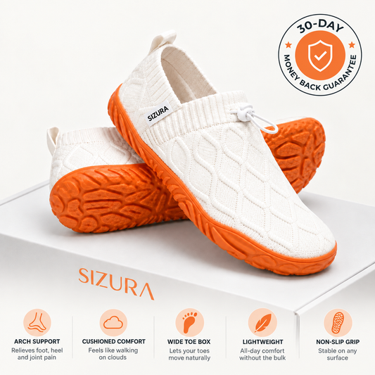 Sizura™ ComfortStep Walking Barefoot Shoes