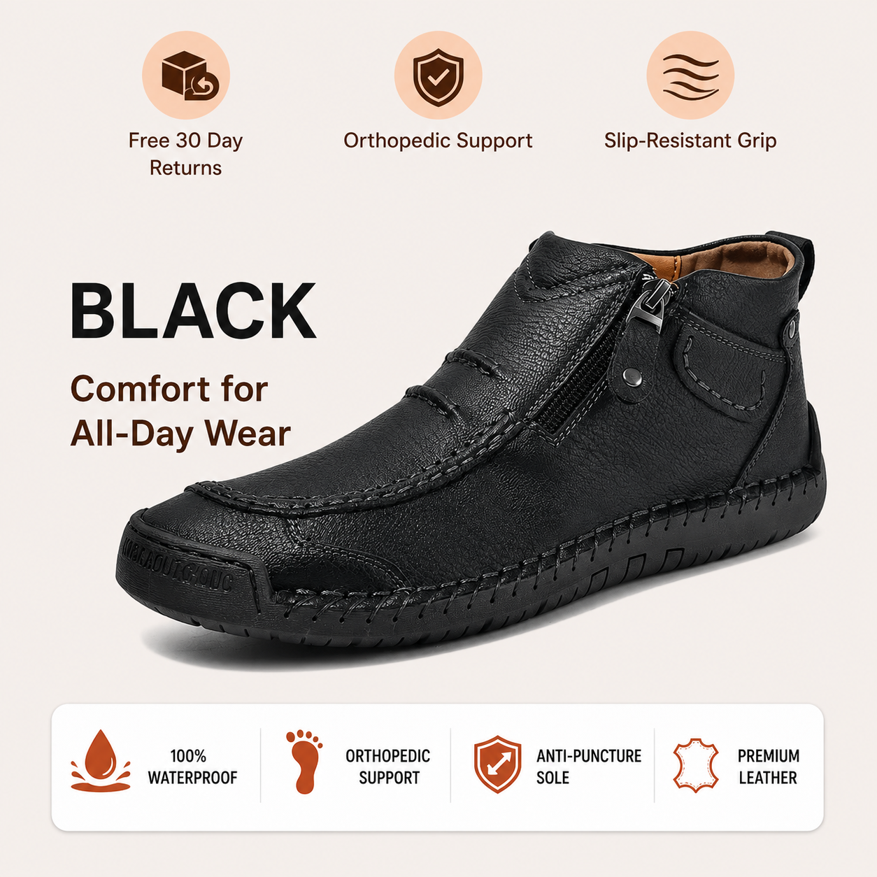 Men’s Handmade Leather Boots